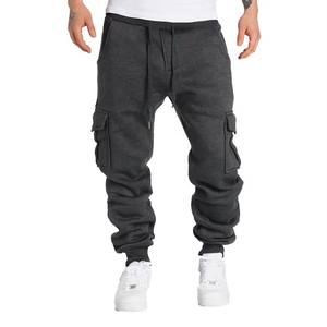2024 pantalones de chándal de lujo personalizados para hombre, pantalones antiarrugas sostenibles de secado rápido, nuevo estilo, patrón recto, venta al por mayor - Product Image 4