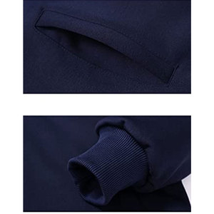 Ensembles de survêtements de football personnalisés unisexes, coupe ajustée, avec cordon de serrage, anti-transpiration, légers, pour l'hiver et le jogging - Product Image 2