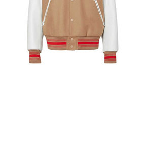 Veste universitaire robuste, veste d'hiver, haute qualité, OEM, manches en cuir personnalisées, veste de baseball d'équipe universitaire pour hommes - Product Image 5