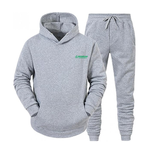2024 New Arrivals Unisex <b>Plain</b> Dyed Eco-Friendly 500 GSM Heavyweight Streetwear Hooded Sweatshirt <b>Tracksuit</b> Set - Product Image 1