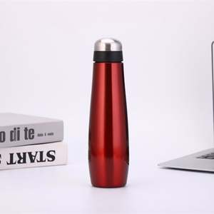 Bouteille d'eau sport personnalisée en gros par sublimation, style forme de cuisse de poulet, 350 ml, en acier inoxydable, type thermos - Product Image 5