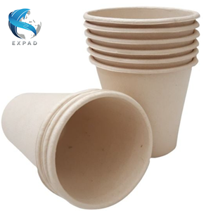 Copas de pulpa de caña de azúcar ecológicas, vasos compostables naturales - Product Image 1