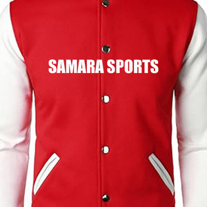 OEM venta al por mayor de los hombres Letterman equipo Varsity chaquetas personalizadas bordadas a prueba de viento de la calle chaqueta para los hombres - Product Image 6