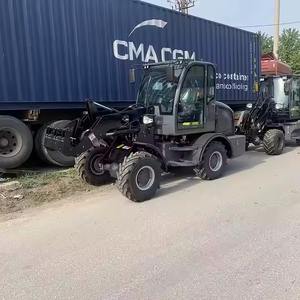 Minicargadora de ruedas 1,5 T 2T 3t con aprobación CE DE FÁBRICA DE EE. UU., MINICARGADORA para agricultura, promoción con precios baratos - Product Image 3