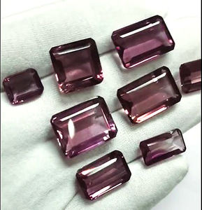 Lote de 8 Piedras Preciosas de Amatista Natural de Brasil de Alta Calidad, 113 Quilates, Corte Octogonal, Color Púrpura, 8-23 mm, para Collar - Product Image 3