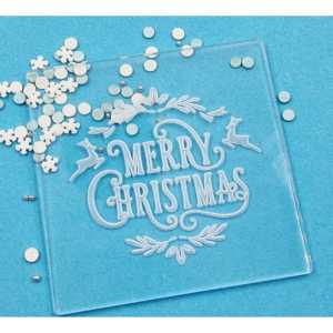 Christmas CookieDesigner Fondant Embosser Stamp Essential Cake Decorating Supply - Product Image 1