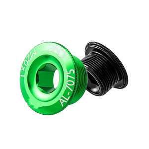クランクカバースクリューキャップM20MTBクランクセットクランクカバーアルミニウム<span class=keywords><strong>BMX</strong></span>ロードバイクフィッティング10色 - Product Image 1