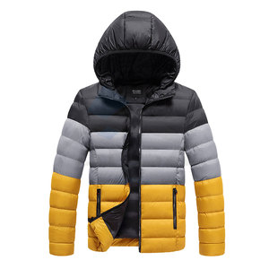 Insulation Custom <b>Long</b> Length Quilted Puffer Jacket <b>Men</b> Premium Winter Outerwear <b>Coat</b> with Plain Front & <b>Padded</b> Warmth - Product Image 2