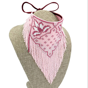 Pendientes disponibles en patrones personalizados para La reventa por tiendas de moda collares de cuentas de semillas de vidrio hechos a medida con juego - Product Image 1