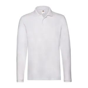 Premium <b>Long</b> <b>Sleeve</b> <b>Polo</b> <b>Shirts</b> Custom Merchandising for Promotional Purposes - Product Image 1