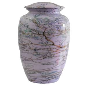 Top classique adulte en aluminium crémation urnes funéraires en métal de Style moderne avec bel autocollant fini pour les cendres humaines - Product Image 3