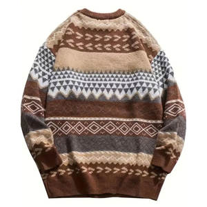 Custom unisex <b>Crop</b> <b>Top</b> Vest Sweater OEM <b>men</b> sweater v neck Custom Knitted sleeve sweater - Product Image 5