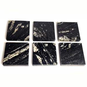 Posavasos de piedra al por mayor esteras y almohadillas de forma cuadrada para mesa de comedor y cocina uso decorativo para el hogar - Product Image 2