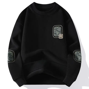 Nouvelle usine personnalisé sweat polaire sweat à col rond en gros Mans sweat à col rond - Product Image 2