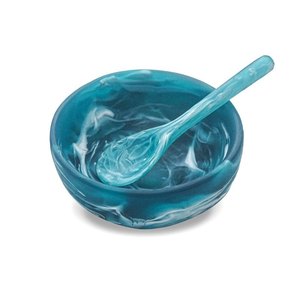 Bol de service en résine polie fait à la main de qualité alimentaire pour la vaisselle Nouveau design Bols à salade Dégradable Personnalisable Maison Jardin - Product Image 6