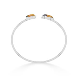 Bracelet en argent sterling 925 de haute qualité, tendance, réglable, en jaspe Malinga, avec un serti ovale en forme de bezel, fait à la main, bijoux unisexe - Product Image 3