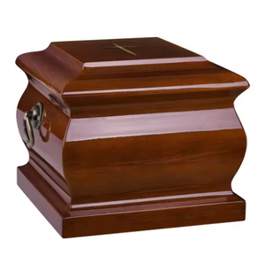 Handmade Modern Wooden Cremation <b>Urn</b> Premium <b>Large</b> Funeral Memorial Ash Box for Adults Customizable Cross Durable Handcrafted - Product Image 3