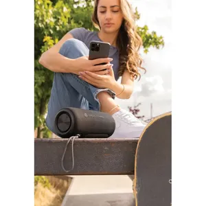 Haut-parleur USB durable Pacific Grove RCS 30W, gadgets promotionnels écologiques - Product Image 4