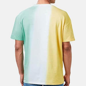 Camiseta de gran tamaño de algodón 100% al mejor precio de fábrica OEM en Pakistán Impresión de logotipo personalizado 280 gramos Peso de tela Patrón sólido - Product Image 3