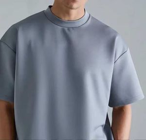 T-shirt pour homme en coton 100% imprimé par transfert thermique personnalisé, 230 g/m², respirant, séchage rapide, décontracté, manches courtes en toile - Product Image 1
