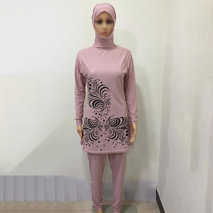 Ensemble de maillots de bain islamiques 3 pièces modeste pour les femmes musulmanes fournisseur de gros maillot de bain islamique de haute qualité - Product Image 1