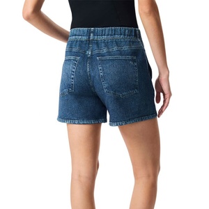 <b>Women's</b> Mid-Waist Breathable Eco-Friendly Quick Dry Canvas <b>Shorts</b> Casual Hip Hop Style Drawstring Closure Black 2025 - Product Image 4