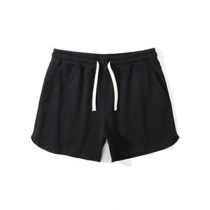 <b>Men's</b> Custom Logo Solid Mesh Breathable Sports <b>Shorts</b> High Quality Plus Size Elastic Waist Street Wear - Product Image 3