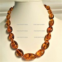 Collier personnalisé de luxe fait main en résine polie, avec breloque, classique chrétien, pour femme, fiançailles, mariage