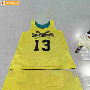 Conjunto de Uniforme de Lacrosse Personalizado SAMAVIA, Camisetas Reversibles Sublimadas, Unisex, Liga Juvenil, Equipo, 100% Poliéster, Ropa Deportiva Transpirable - Product Image 4