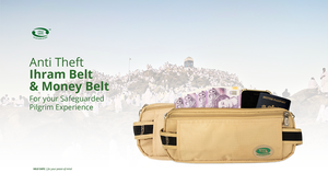 กระเป๋าคาดเอวกันขโมยวัสดุไนลอนกันลื่น - Product Image 6