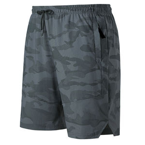 ผู้ชายกางเกงขาสั้น Drawstring พร้อมกระเป๋าผู้ชายกางเกงขาสั้นการฝึกอบรมยิมกีฬาเสื้อผ้าลําลองออกกําลังกายกางเกงขาสั้นวิ่งออกกําลังกาย - Product Image 3