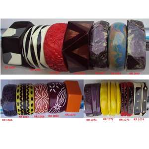 Pulseras y brazaletes de lujo, venta al por mayor, suministro de moda, joyería para niñas, pulseras de resina de tendencia en diseño personalizado - Product Image 3