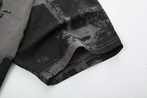 Camiseta de Verano para Hombre, de Alta Calidad, Hecha a Medida, Ecológica, 100% Algodón, Lavada al Ácido, Cuello Redondo Alargado, Manga Corta, para Exteriores - Product Image 3