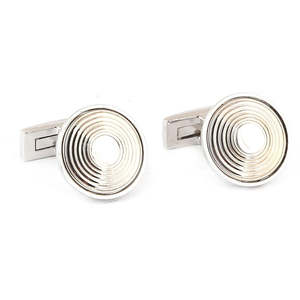Boutons de manchette pour homme - Argent - Product Image 2