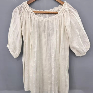 Vestido de manga larga suelto informal de Asia occidental, verano, manga voladora encantadora, sin mangas, dobladillo con volantes, MiDi, uso diario, ropa de casa para mujer - Product Image 1