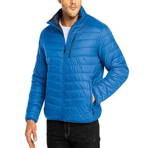 Chaqueta de Invierno Acolchada para Hombre, Última Moda, Precio al por Mayor, Talla Grande, Logotipo Personalizado, Cuello Redondo - Product Image 1