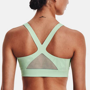 Soutien-gorge de sport de haute qualité pour femmes respirant Anti-rides doublure rembourrée coton léger réservoir actif adultes haut soutien avant - Product Image 4