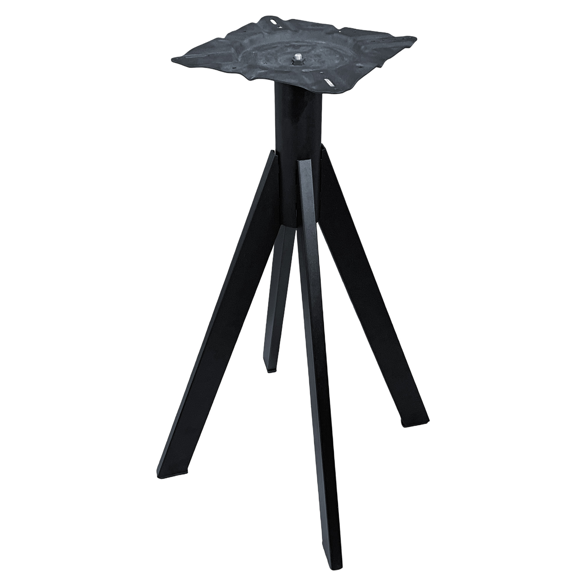 Pirámide de cuatro patas de metal negro (FOUR DM600)