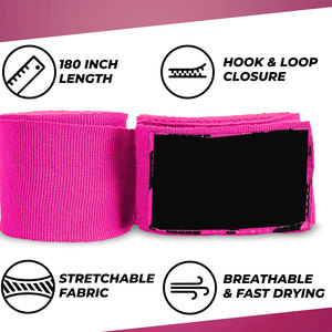 Nouvelle arrivée Wraps de boxe de combat Wraps de boxe en matériau durable Équipement d'entraînement Wraps de boxe - Product Image 4