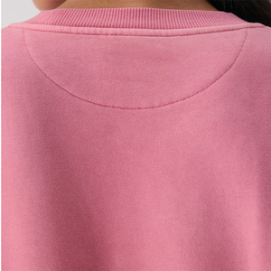 Jersey de cuello redondo de algodón 100% para mujer, jersey con logotipo personalizado, sudadera ecológica para mujer, sudaderas de gran tamaño para hombre, ropa de calle Unisex - Product Image 5