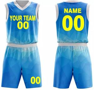 Uniforme de Baloncesto Personalizado 100% Poliéster al Mejor Precio, Diseño de Impresión Digital, Conjuntos sin Mangas, Transpirable, Servicio OEM ODM - Product Image 4