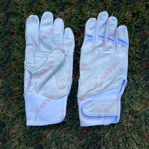 Conception personnalisée Gants de frappeur de baseball en cuir de vachette antidérapant Jeune adulte Gants de frappeur de baseball légers unisexes - Product Image 3