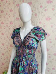 Vestido largo bohemio Trajes Hippie Regalo para ella Vestido de mujer Ropa de Festival Vestido Maxi bajo bohemio - Product Image 3