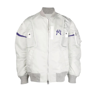 Chaqueta de bombardero para hombre Chaqueta DEPORTIVA UNIVERSITARIA personalizada para hombre Chaqueta de bombardero de gran tamaño para exteriores - Product Image 2