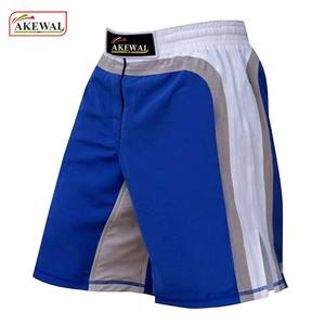 Pantalones cortos de MMA de algodón 100% unisex, logotipo bordado personalizable, ropa de artes marciales personalizada cómoda con logotipo impreso en stock - Product Image 4
