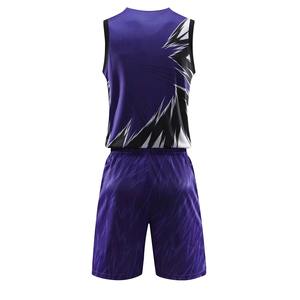 Tenues de basket-ball confortables, respirantes et légères, faible MOQ, prix bas, taille personnalisée pour unisexe - Product Image 3
