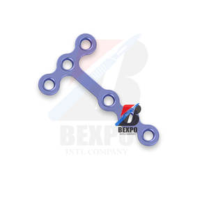 Instrument de plaque de verrouillage en titane de type T de 1.5MM pour la chirurgie du pied et la plaque d'implant médical maxillo-facial en acier inoxydable - Product Image 3