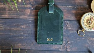 Venta caliente al por mayor Maleta Etiquetas de equipaje personalizadas Equipaje Etiqueta de cuero Vintage Lujo 2017 - Product Image 2