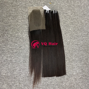 Extensiones de Cabello Humano Virgen Vietnamita de Alta Calidad, Tejido Liso Sedoso, Doble Trama, Paquete de Cabello Natural, ¡Gran Venta! - Product Image 4
