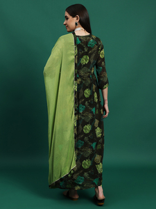 Robe d'été décontractée pour femmes exportation qualité multicouche et broderie travail tenue décontracté Kurtis ensembles du fournisseur indien en gros - Product Image 4